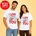 I Love Every Moment With You Couple T Shirt
