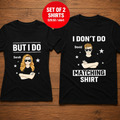 I don't do matching shirt but I do Couple T-Shirt