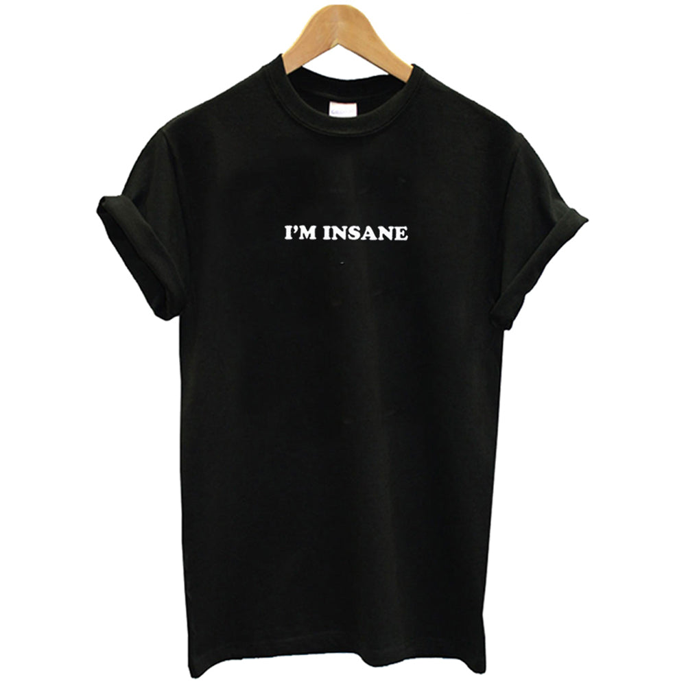 I Love Insane Bitches Funny Couple T-Shirt