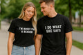 Im Bossy For A Reason Couple T-Shirt