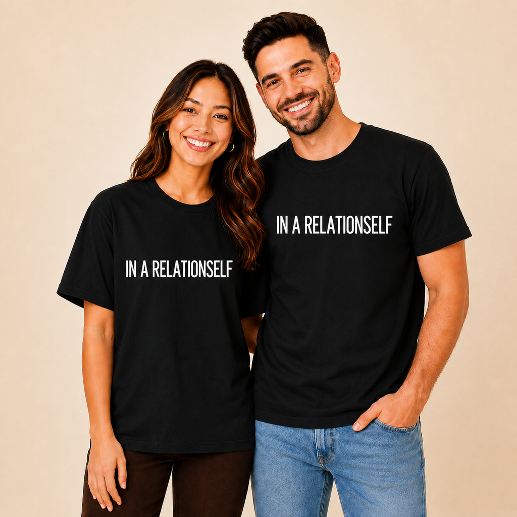 In A Relationself Couple T Shirt