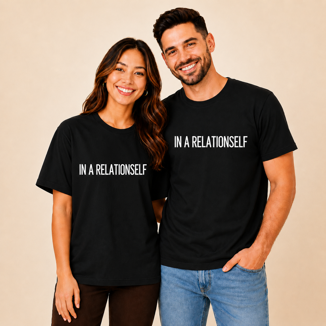 In A Relationself Couple T Shirt