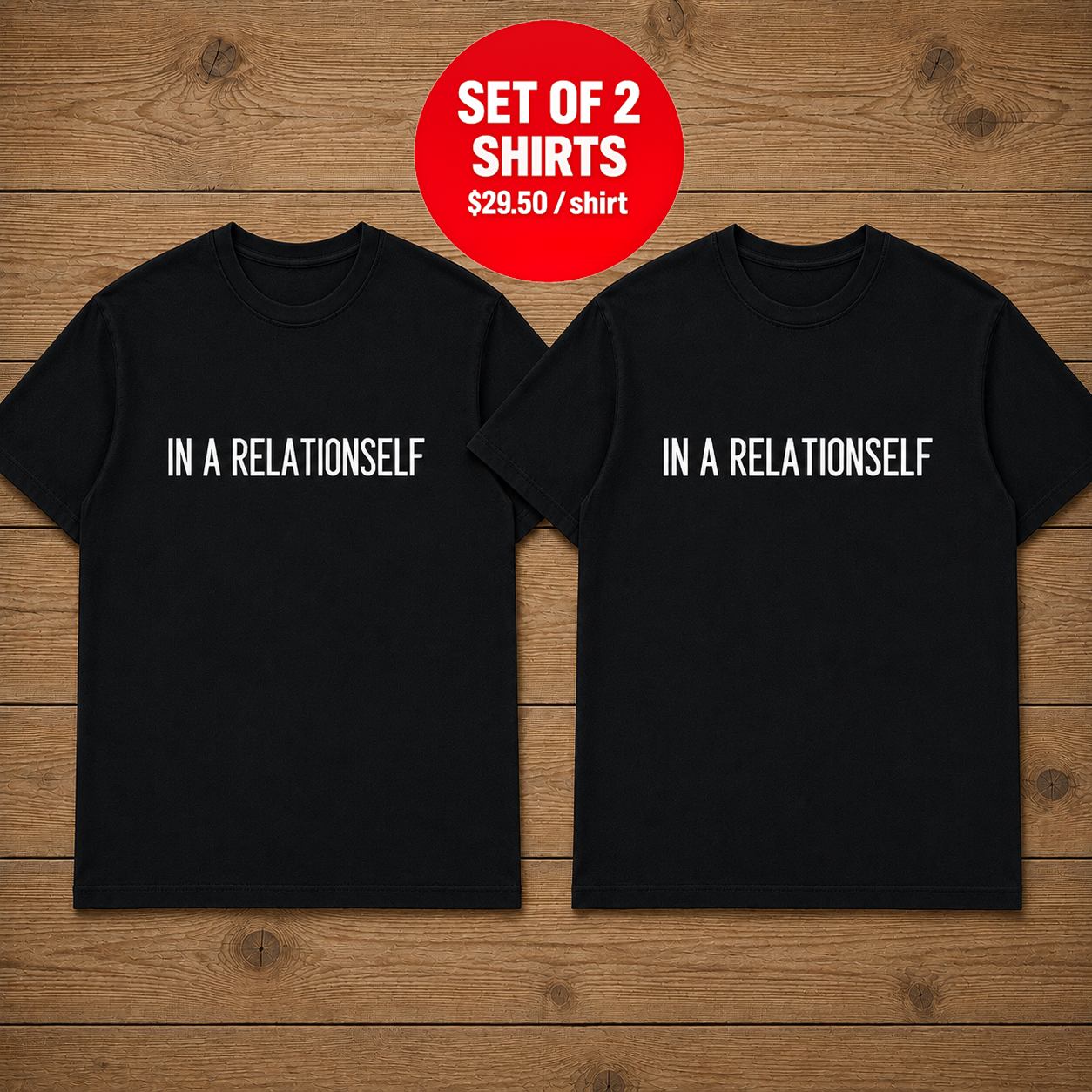 In A Relationself Couple T Shirt