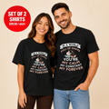 In A World Full Of Chaos Couple T Shirt