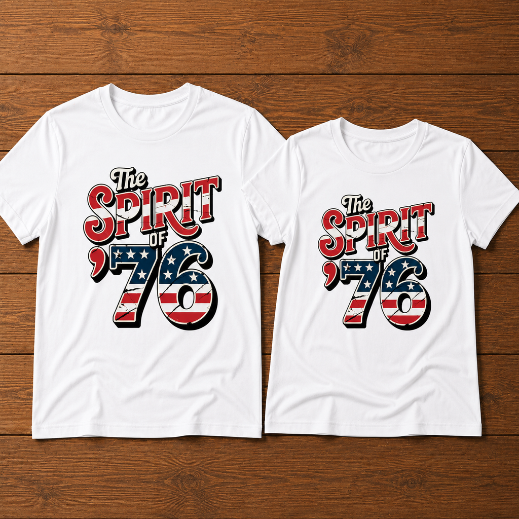Independence Day The Spirit Of 76 T-Shirt