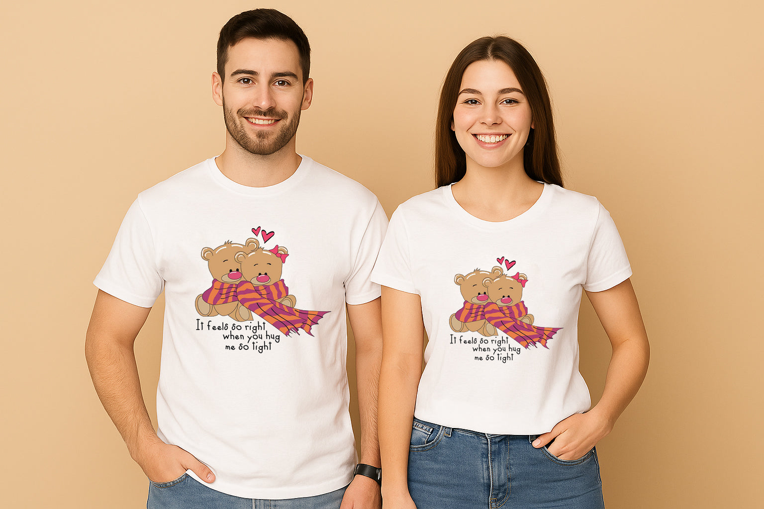 It Feels So Right Couple T-Shirt