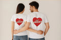 Just Married Couple T Shirt Back