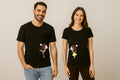 Kiss Matching Couple T-Shirt
