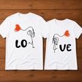 LOVE Baloon Matching Couple T-Shirt