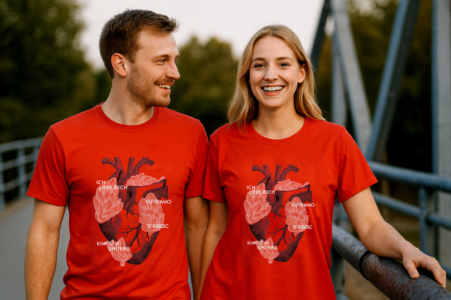 Language Of Love Couple T-Shirt