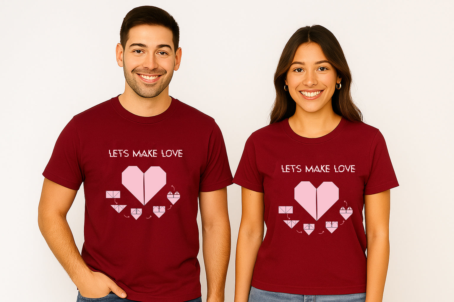 Let's Make Love Couple T-Shirt