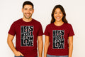 Lets Fall In Love Couple T-Shirt
