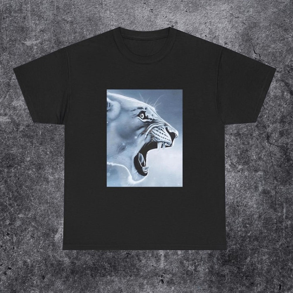 Funny Rage Bait Lion And Monkey Meme T-Shirt
