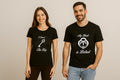 Lock and Key Printed Couple T-Shirt