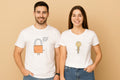 Lock and Key Valentine Couple T-Shirt