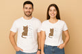 Love Cat Valentine Couple T-Shirt