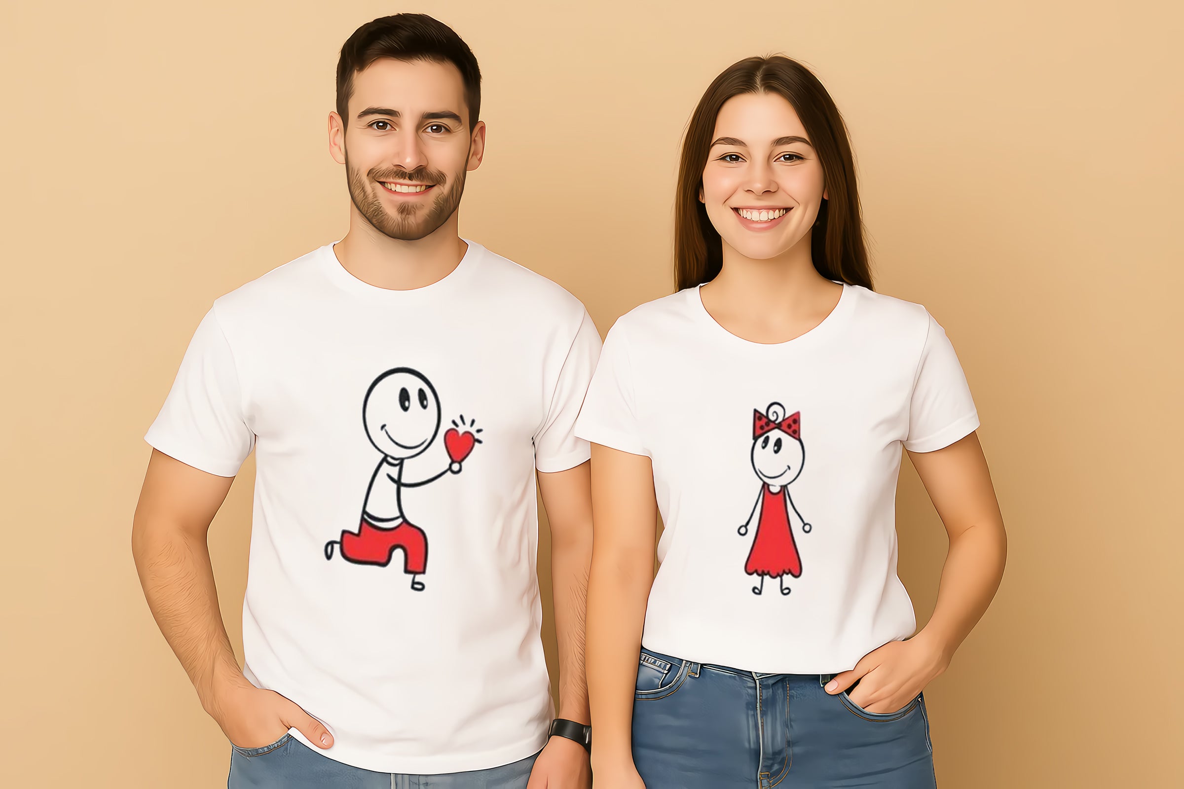 Love Valentine's Couple T-Shirt