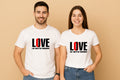 Love Like There Is No Tommorow Couple T-Shirt