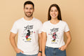 Love Never Fails Couple T-Shirt