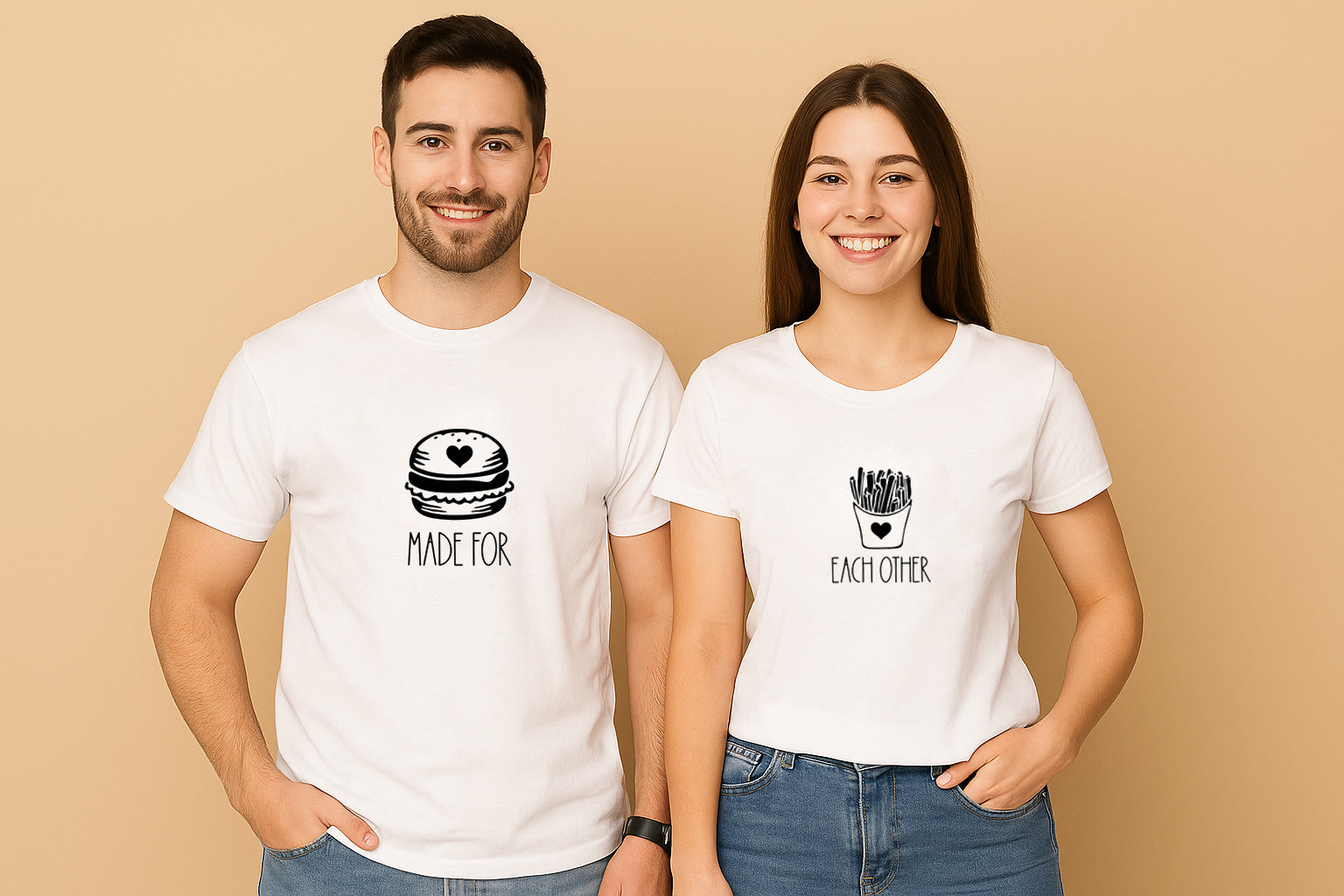Made For Each Others Couple T-shirt