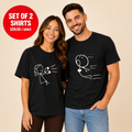 Magnet Couple T Shirt