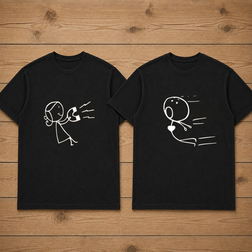 Magnet Couple T Shirt