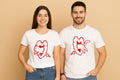 Matching Funny Cat Couple T-Shirt