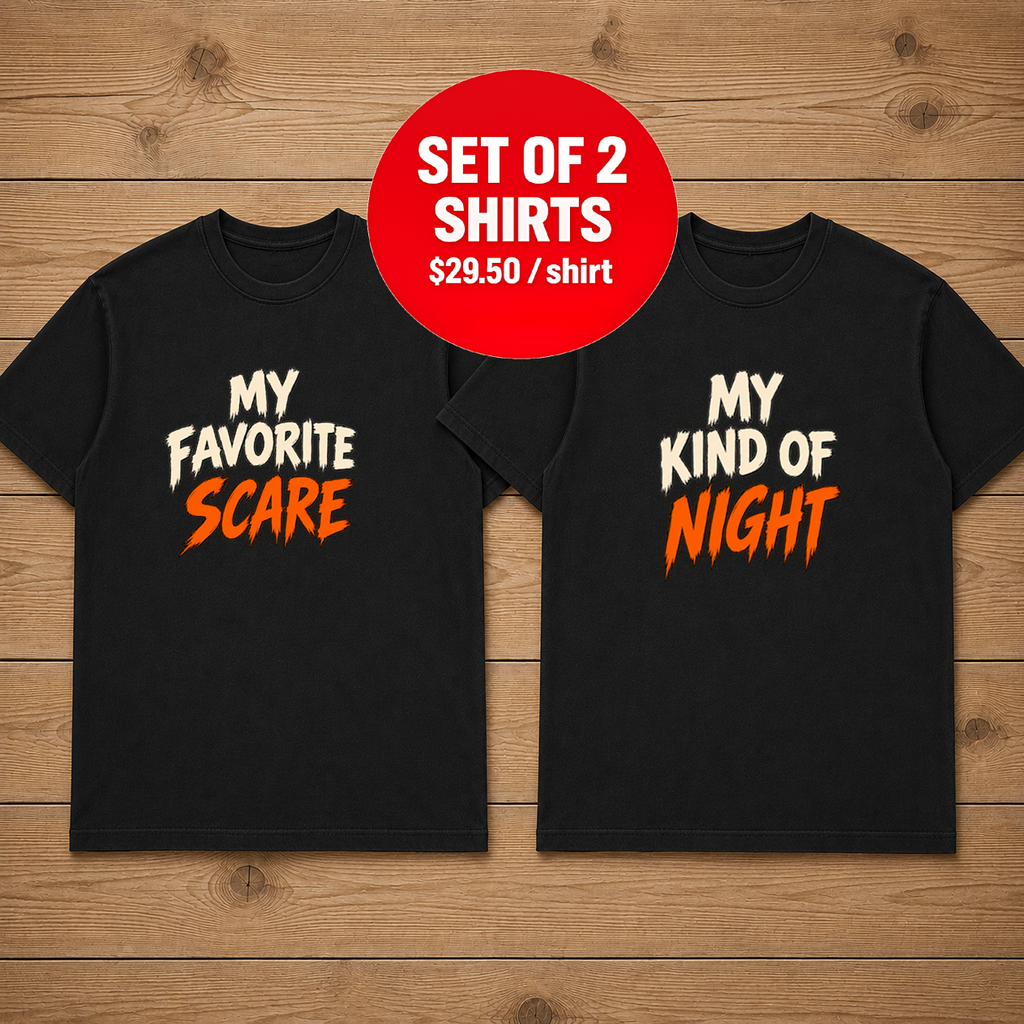 Matching Halloween Couple T-Shirt