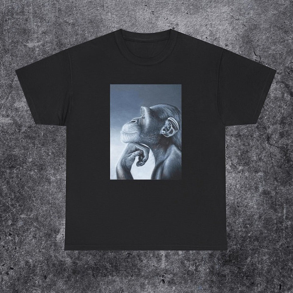 Funny Rage Bait Lion And Monkey Meme T-Shirt