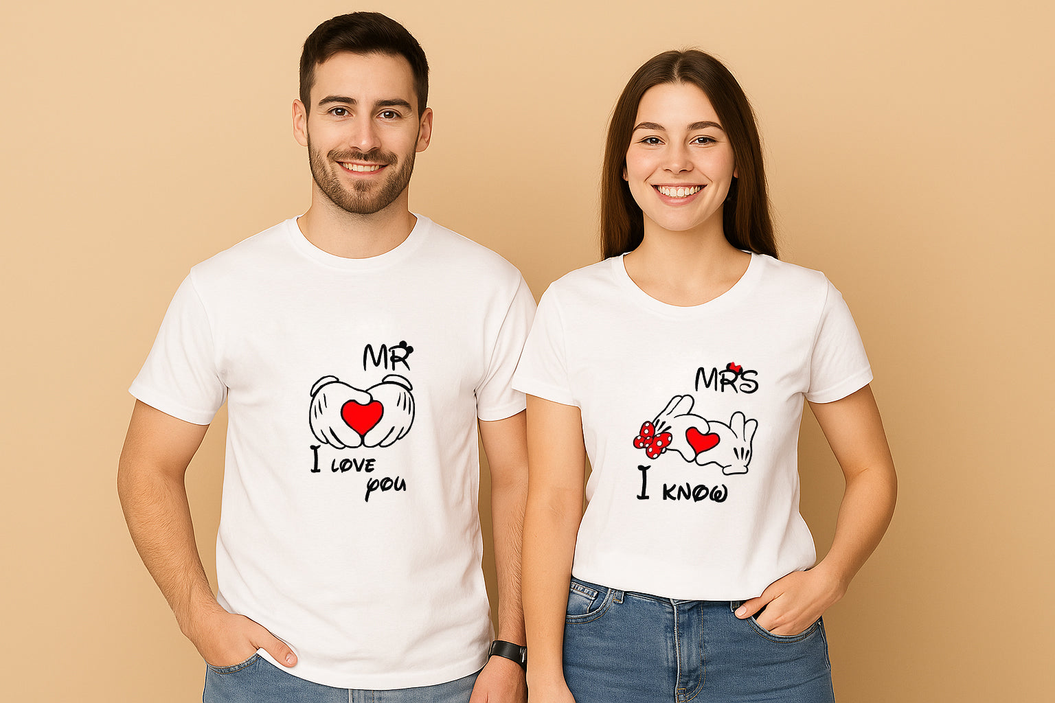 Mr And Mrs Love Couple-T-Shirt