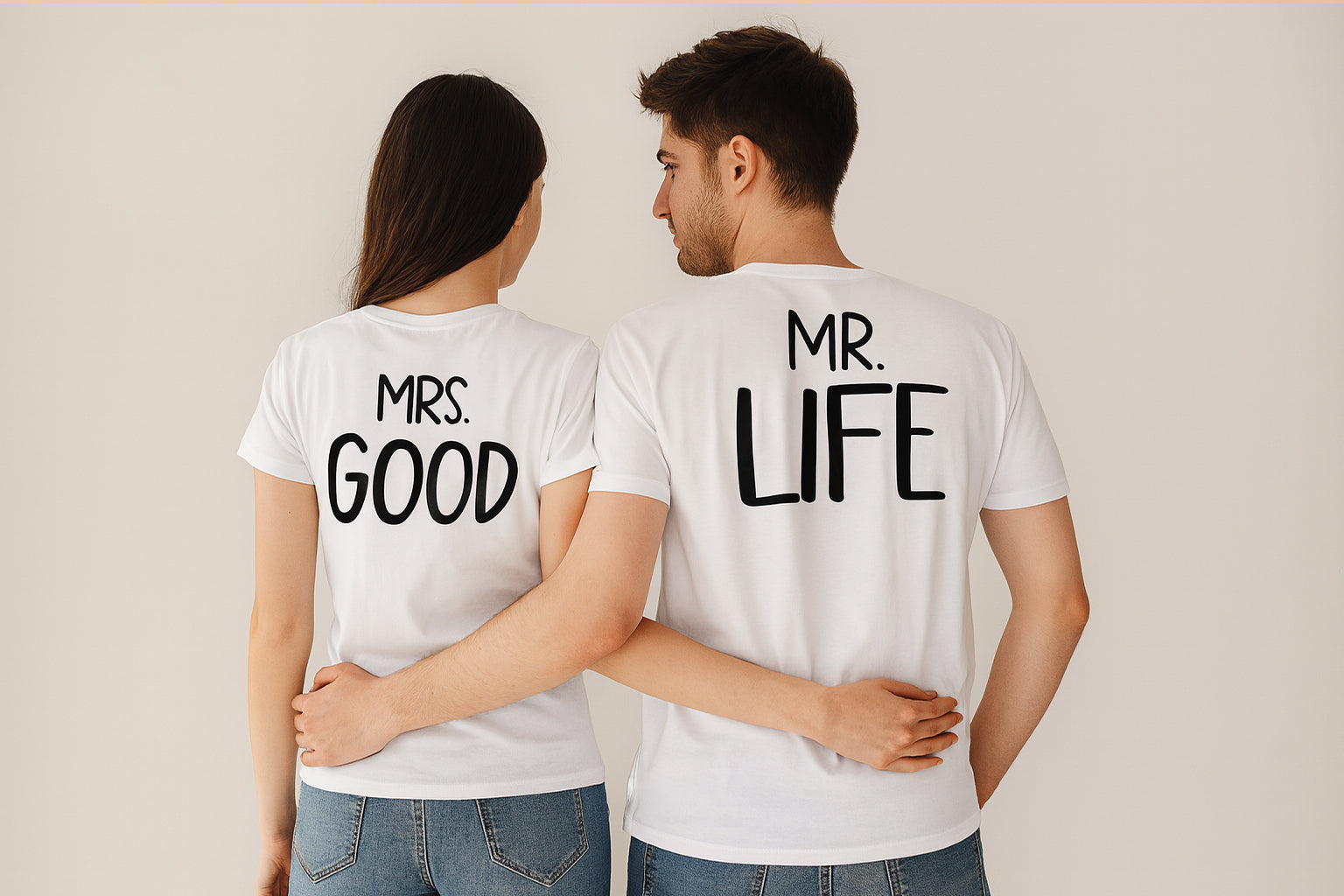 Mr Life Mrs Good Couple T-Shirt