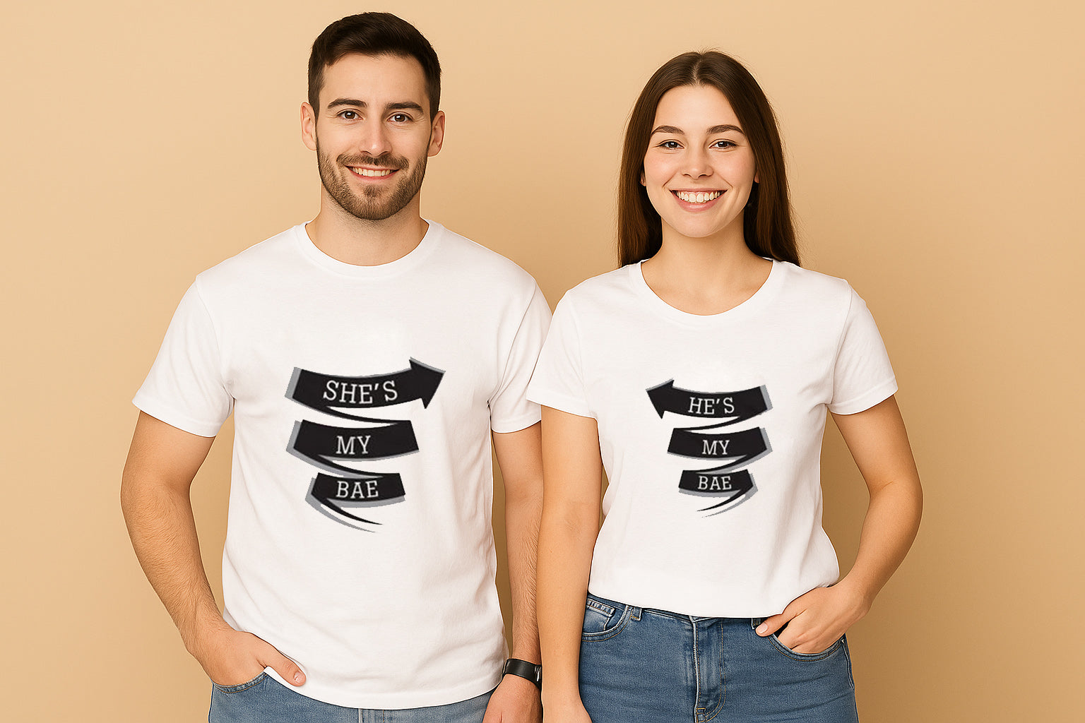 My Bae Couple T Shirt