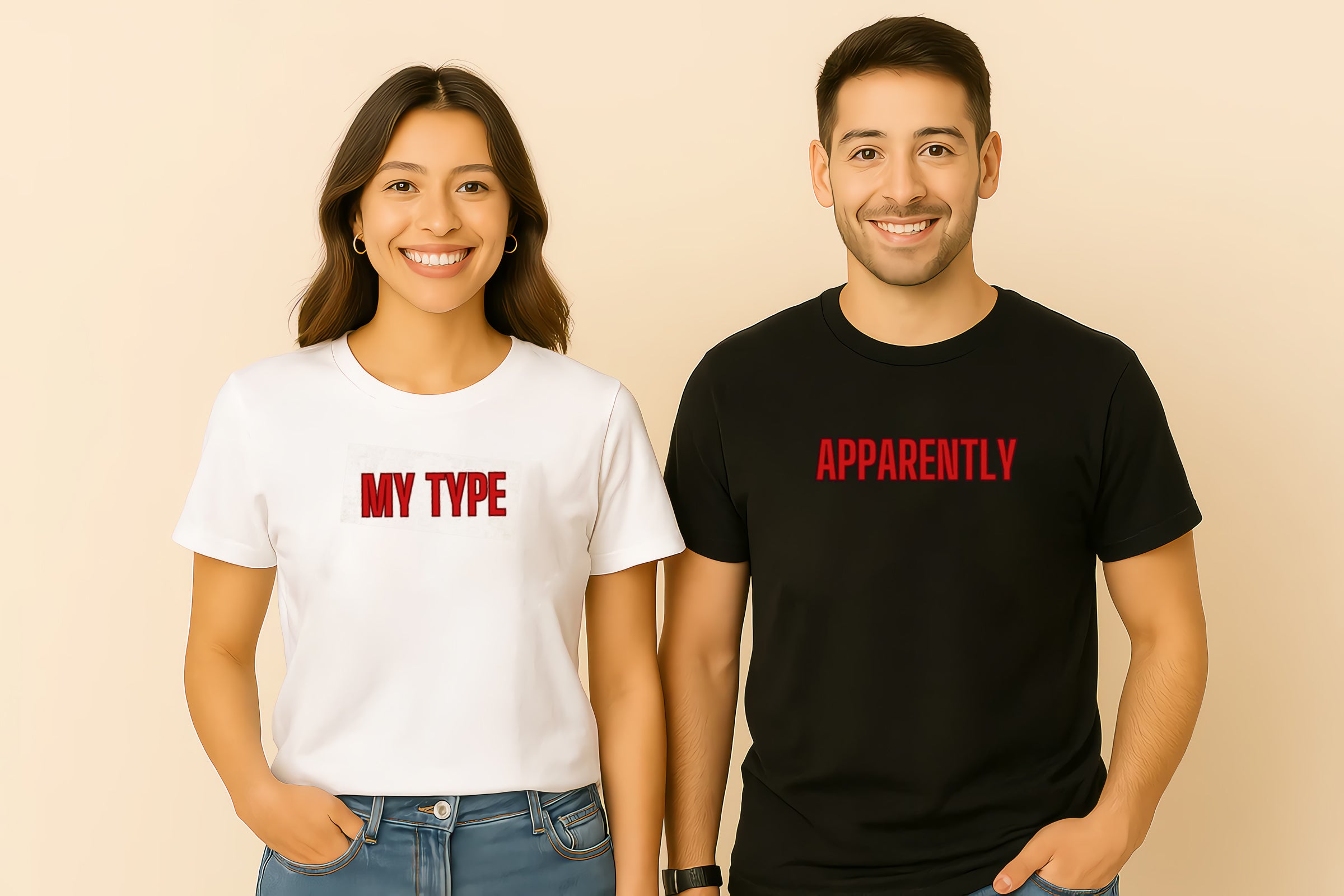 My Tipe Apparently Couple T-Shirt