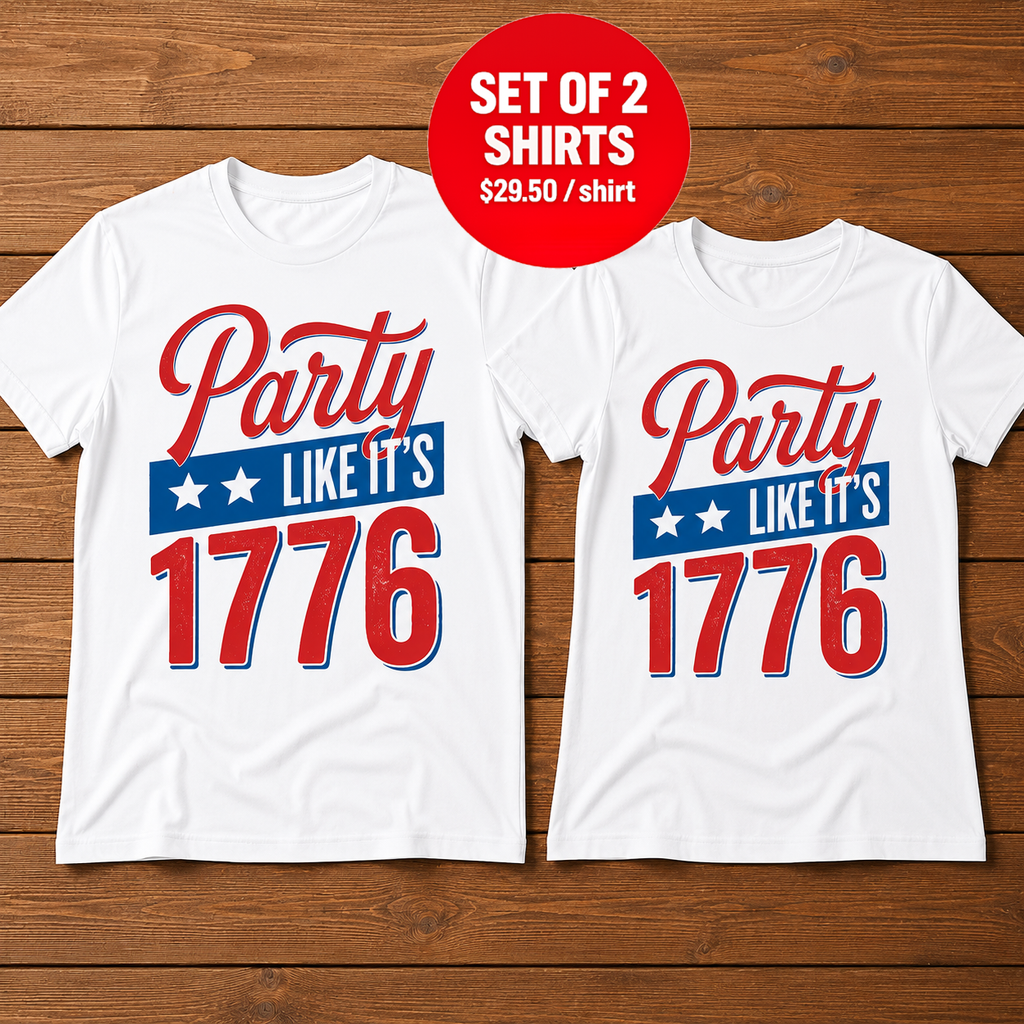 Party Like It's 1776 T-Shirt