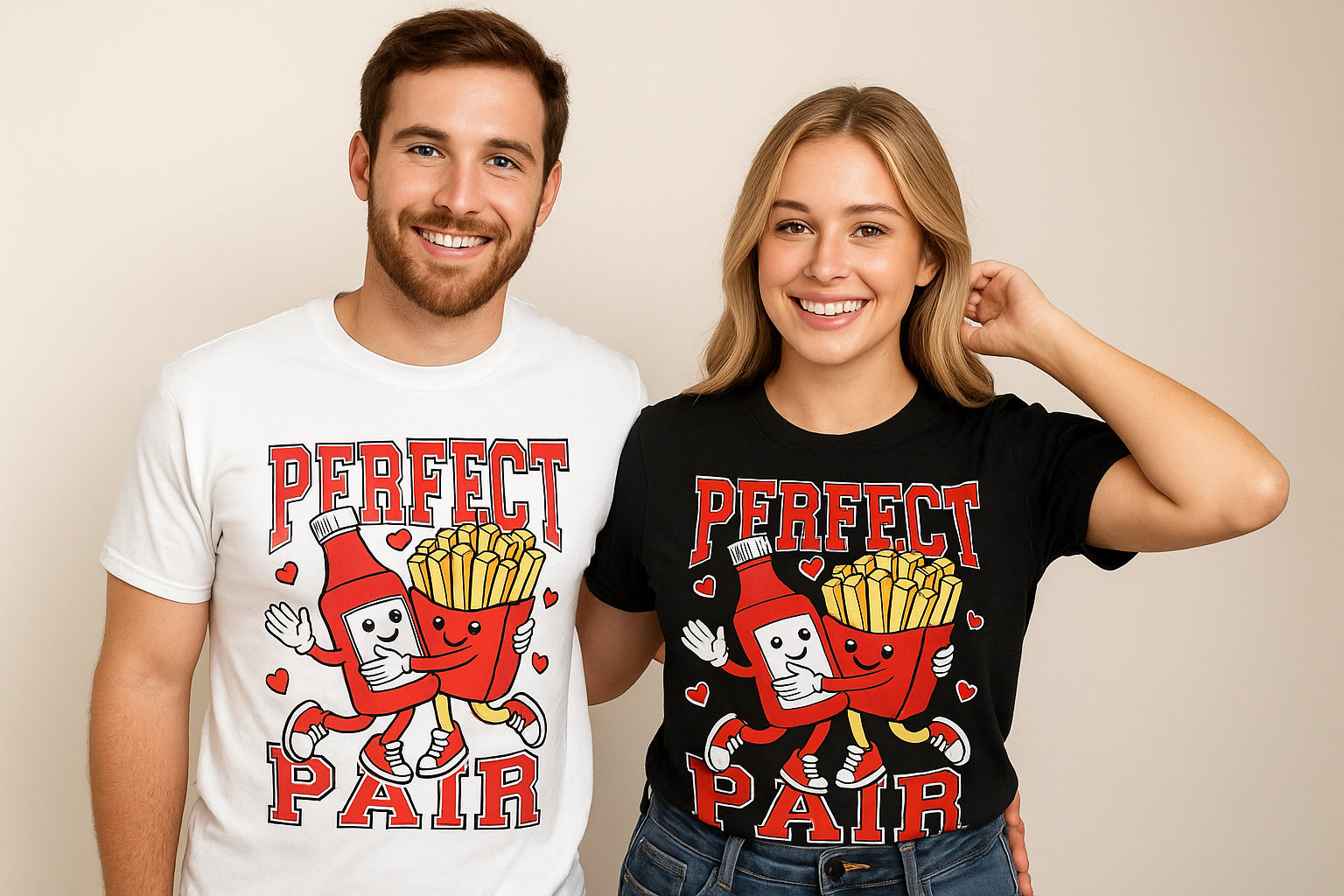 Perfect Pair Couple T Shirt