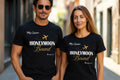 Personalised Destination wedding Honeymoon Couple T-Shirt