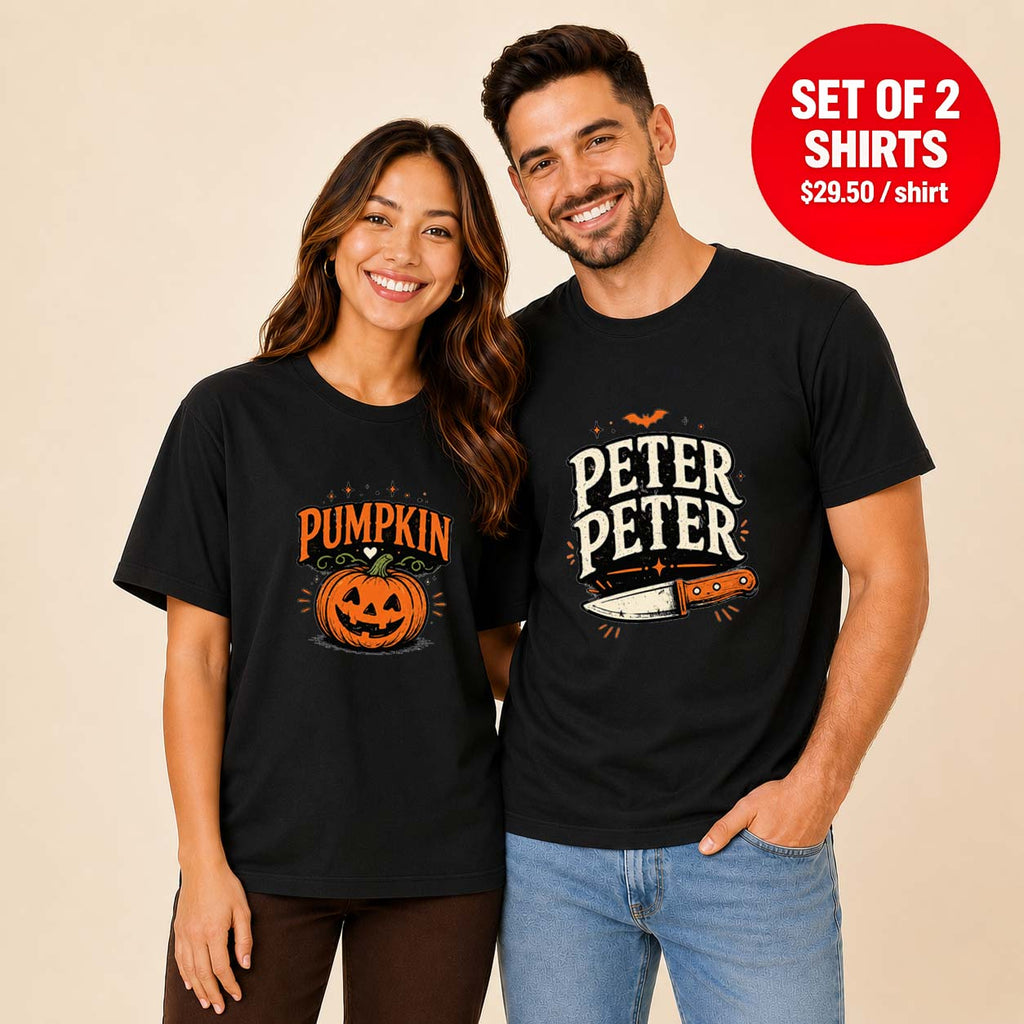 Peter Peter Pumpkin Matching Couple T-Shirt
