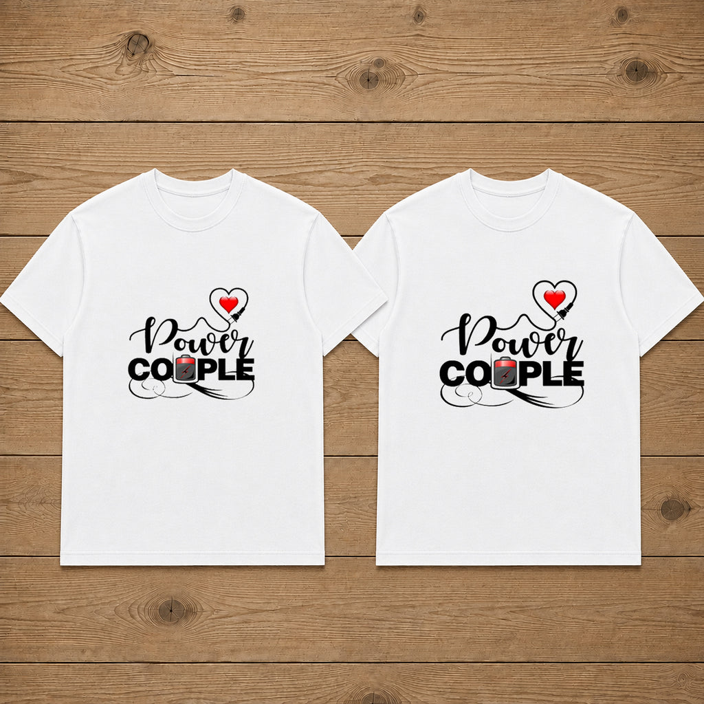 Power Couple Couple T Shirt
