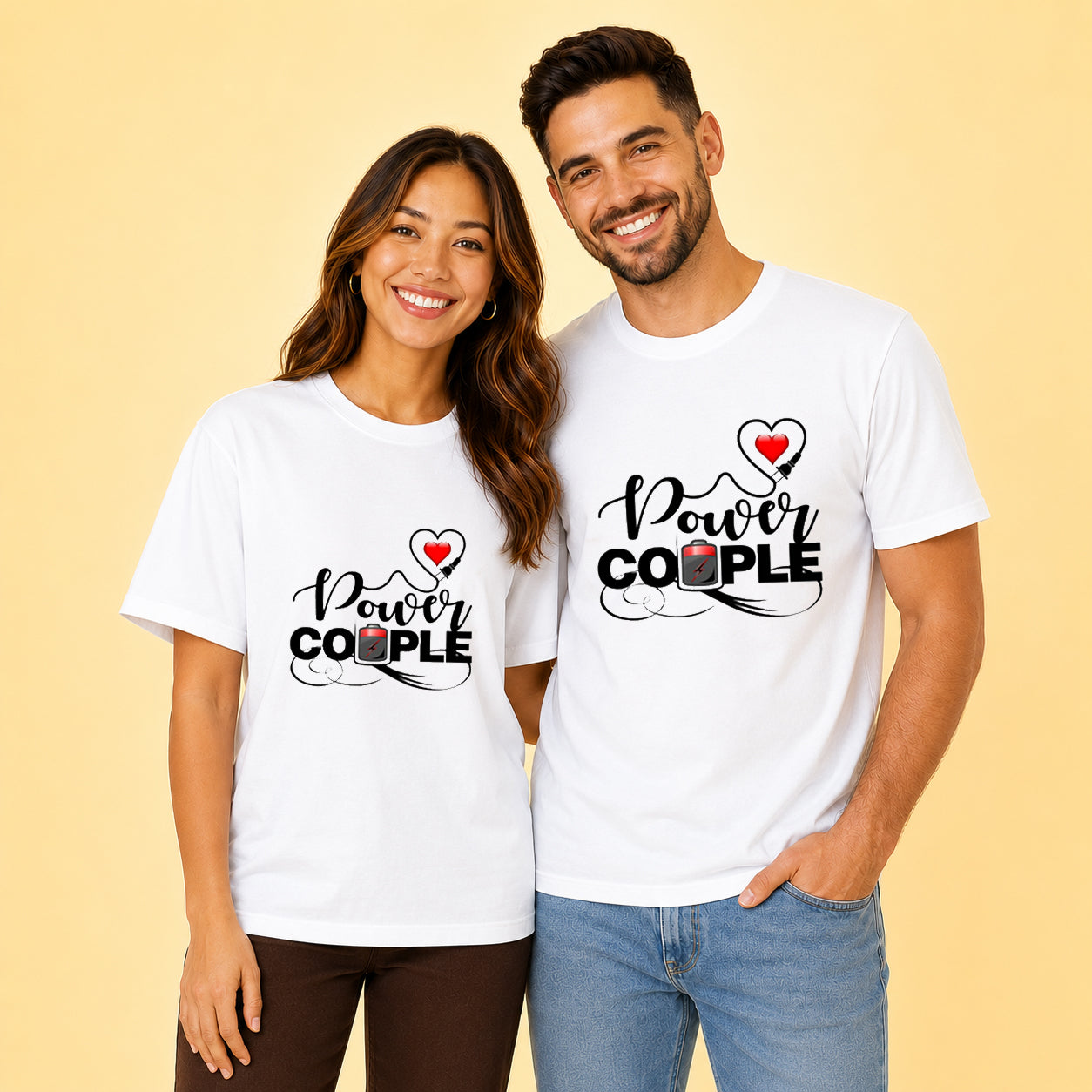 Power Couple Couple T Shirt
