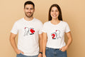 Puzzle Match Love Couple T-Shirt