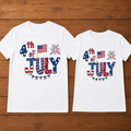 Red White Star 4th of July T-Shirt