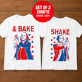 Shake And Bake Couple 4th Of July T-Shirt