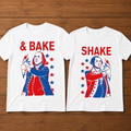 Shake And Bake Couple 4th Of July T-Shirt