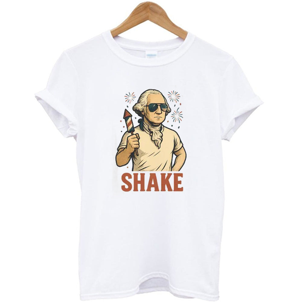 Shake & Bake Couples Matching 4th of July T-Shirt