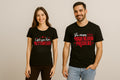 She Means High Blood Pressure Couple T Shirt