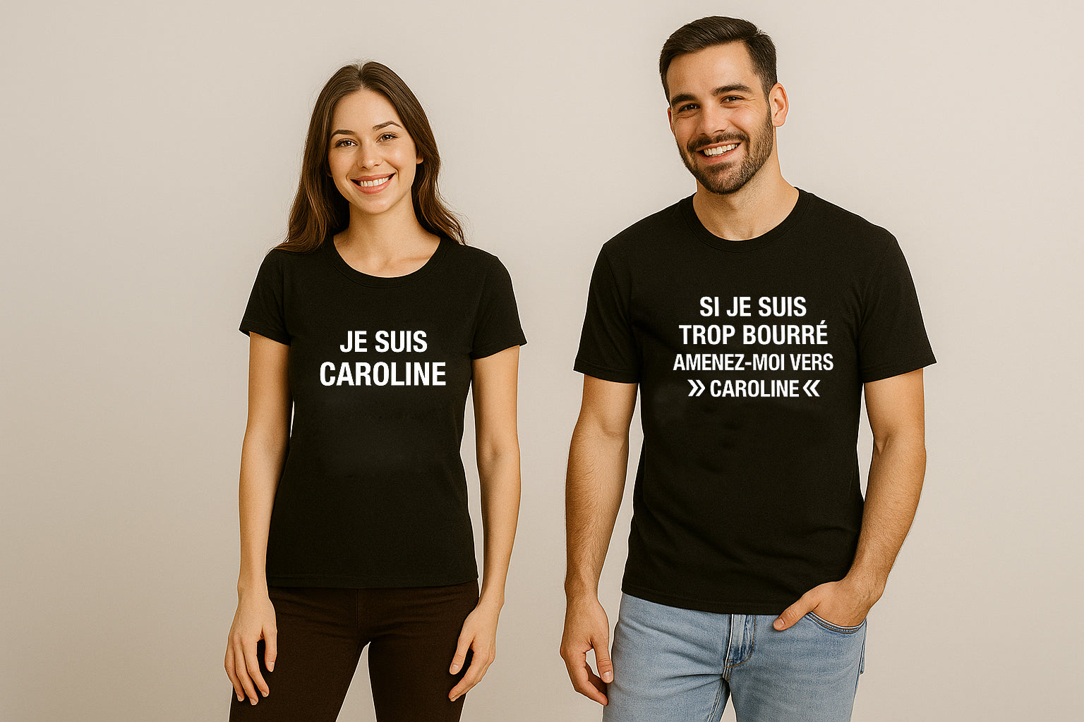 Si Je Suis Couple T Shirt