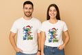 Six Seven Funny Grincmas Christmas Couple T Shirt