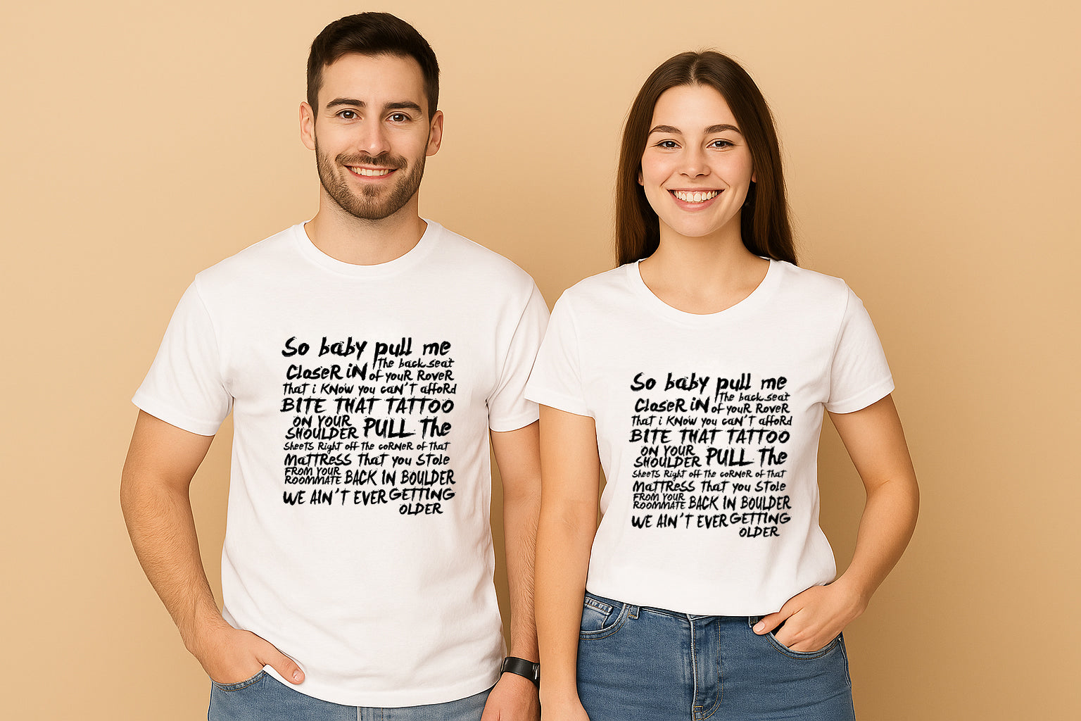 So Baby Pull Me Couple T-Shirt