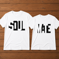 Soul Mate Matching Couples Valentine's Day Gift T-Shirt