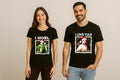 Star Wars Santa Leia Princess and Han Solo I Love Yule I Noel Christmas Couple T Shirt